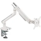 Alterzone 17-32" Arm One USB, -pöytäteline näytölle, 2x 3.2 Gen1 USB-A, valkoinen