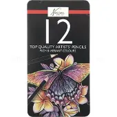 Creative Craft Group Colored pencils 12 pcs. in metal box