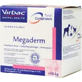 Virbac - Megaderm White 4 ml x 28 kpl - Koirat - Koiran hoito ja ravintolisät - Ravintolisät ja koiran vitamiinit