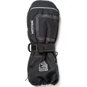 Hestra Baby Zip Long Mittens Kids Black/Black - 4