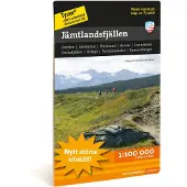 Calazo Jämtlandsfjällen 1:100 000 tunturikartta