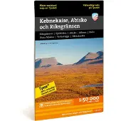 Calazo Kebnekaise, Abisko och Riksgränsen tunturikartta 1:50 000