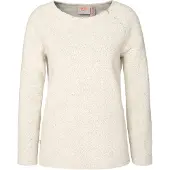 Varg Women's Fårö Wool Jersey Off White Pitkähihaiset paidat XS
