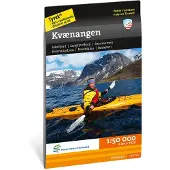 Calazo förlag Kvænangen Tyvek retkeilykartta