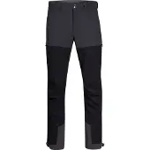 Bergans Bekkely Hybrid Housut Herr Black / Solid Charcoal L