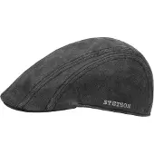 Stetson Old Cotton Ear Flaps Black Lippikset M