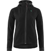 Klättermusen Women's Hödur Hooded Zip Black Välikerrospuserot L