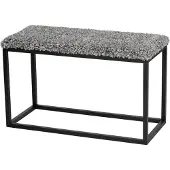 Skinnwille Palle Penkki 80x35 cm Stone/Black