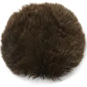 Skinnwille , Gently Istuintyyny lampaannahasta ø34 cm Natural Brown