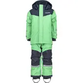Didriksons Kids' Skare Set Dusty Lime Lämminvuoratut takit 90