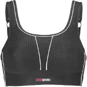 Swegmark Movement Sports Bra Coolmax Moulded Cups - Black - C x 70