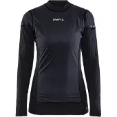 Craft Women's Active Extreme X Wind Longsleeve Black/Granite Kerrasto yläosat L