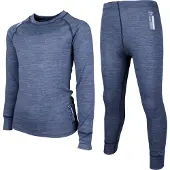 Lindberg Juniors' Merino Set Orion Blue Kerrasto setit 110