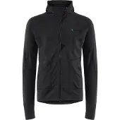 Klättermusen Men's Sigyn Hooded Zip Raven Välikerrospuserot XL