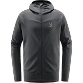 Haglöfs Men's Frost Mid Hood Magnetite Välikerrospuserot M
