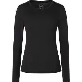 Super.natural Women's Arctic230 Long Sleeve Jet Black Kerrasto yläosat S