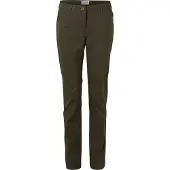 Craghoppers Women's Kiwi Pro II Trousers Mid Khaki Ulkoiluhousut 42