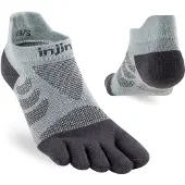 Injinji Women's Ultra Run No-Show Slate Urheilusukat M/L