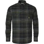 Chevalier Heron Flannel Shirt Men October Green Checked L