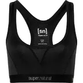 Super.natural Women's Tundra220 Semplice Bra Jet Black L