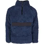 Lindberg Kids' Kläppen Pile Jacket Navy Pitkähihaiset paidat 110