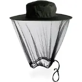 LifeSystems Midge/Mosquito Head Net Hat, hyttysverkko hattu