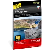 Calazo Preikestolen 1:20000 retkeilykartta, ulkomaat