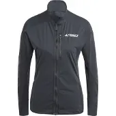 Adidas Women's Terrex Xperior Cross Country Ski Soft Shell Jacket Black Softshell-takit S