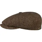 Stetson Men's Hatteras Wool Herringbone Brown Lippalakit L