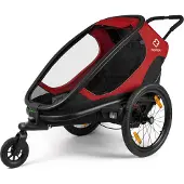 Hamax Outback ONE Pyöräkärry, Red/Black
