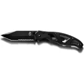 Gerber Paraframe II Tanto Folder, Serrated, GB Black One Size