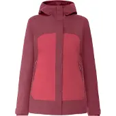 Didriksons Women's Grit Jacket 3 Anemon Red Sadetakit 36