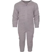 Lindberg Kids' Merino Overall Grey Melange Kerrasto setit 86/92