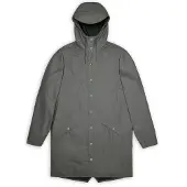 Rains Long Jacket W3 - Grey - L