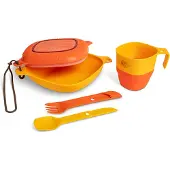 UCO Gear Mess Kit 6 Pieces Retro/Sunrise Keittiötarvikkeet & tarjoiluastiat RETRO SUNRISE OneSize