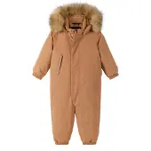 Reima Kids' Gotland Reimatec Winter Overall Peanut Brown Haalarit 98