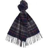 Barbour Unisex New Check Scarf Navy/Dark Ginger Kaulaliinat One Size