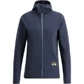 Lundhags Tived Merino Hoodie, välikerros, naiset, laivastonsininen