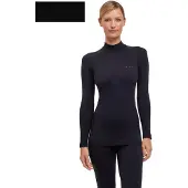 Falke Women Long Sleeve Shirt Turtle Warm Black Pitkähihaiset urheilupaidat S