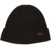 Barbour Carlton Beanie Hat - Green - ONE SIZE