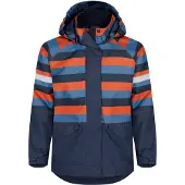Urberg Kids' Fosnavåg 2L Rain Jacket Chili Sadetakit 110/116