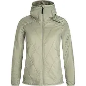 Peak Performance Women's Insulated Liner Hood Limit Green Synteettiset välikerrostakit S