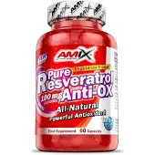 Amix Pure Resveratrol Anti-ox Kapselit 60 Yksiköt
