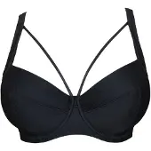 SugarShape Bikinitoppi 'Porto' musta