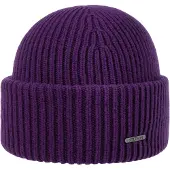 Stetson Classic Uni Wool Beanie Hat Blue/White Pipot One Size