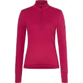 Super.natural Women's Tundra175 Zip 1/4 Sangria Kerrasto yläosat XS