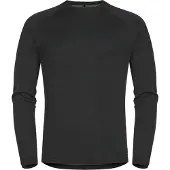 Urberg Men's Selje Merino-Bamboo Top Black/Green Kerrasto yläosat M