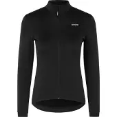 Gripgrab Naisten Gravelin MerinoTech Thermal Cycling Jersey Musta