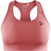 Craft Women's Training Bra Classic Coral Alusvaatteet XS