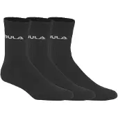 Bula Men's Classic Socks 3pk Black 37/39